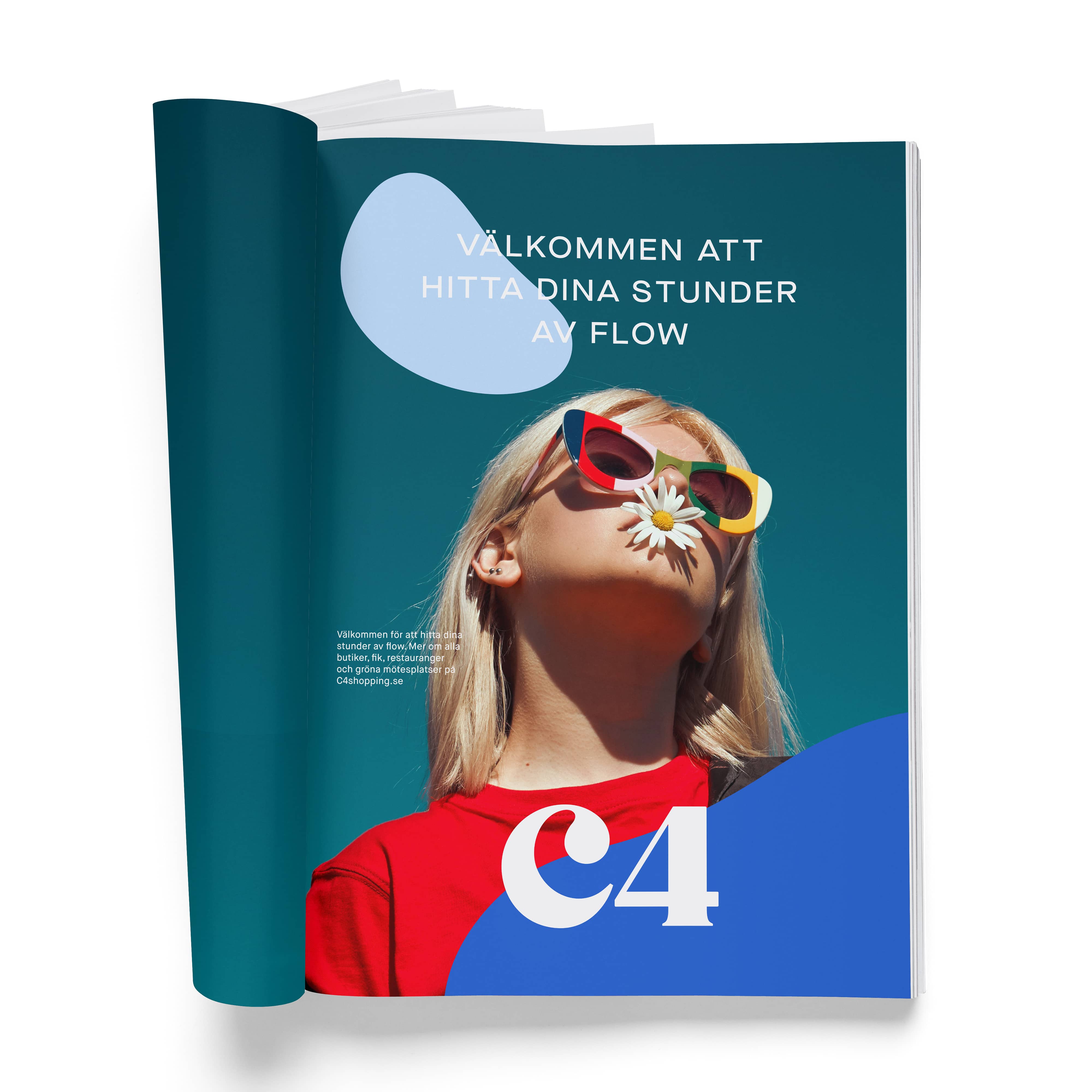 Brochure Design for C4 Shopping Center