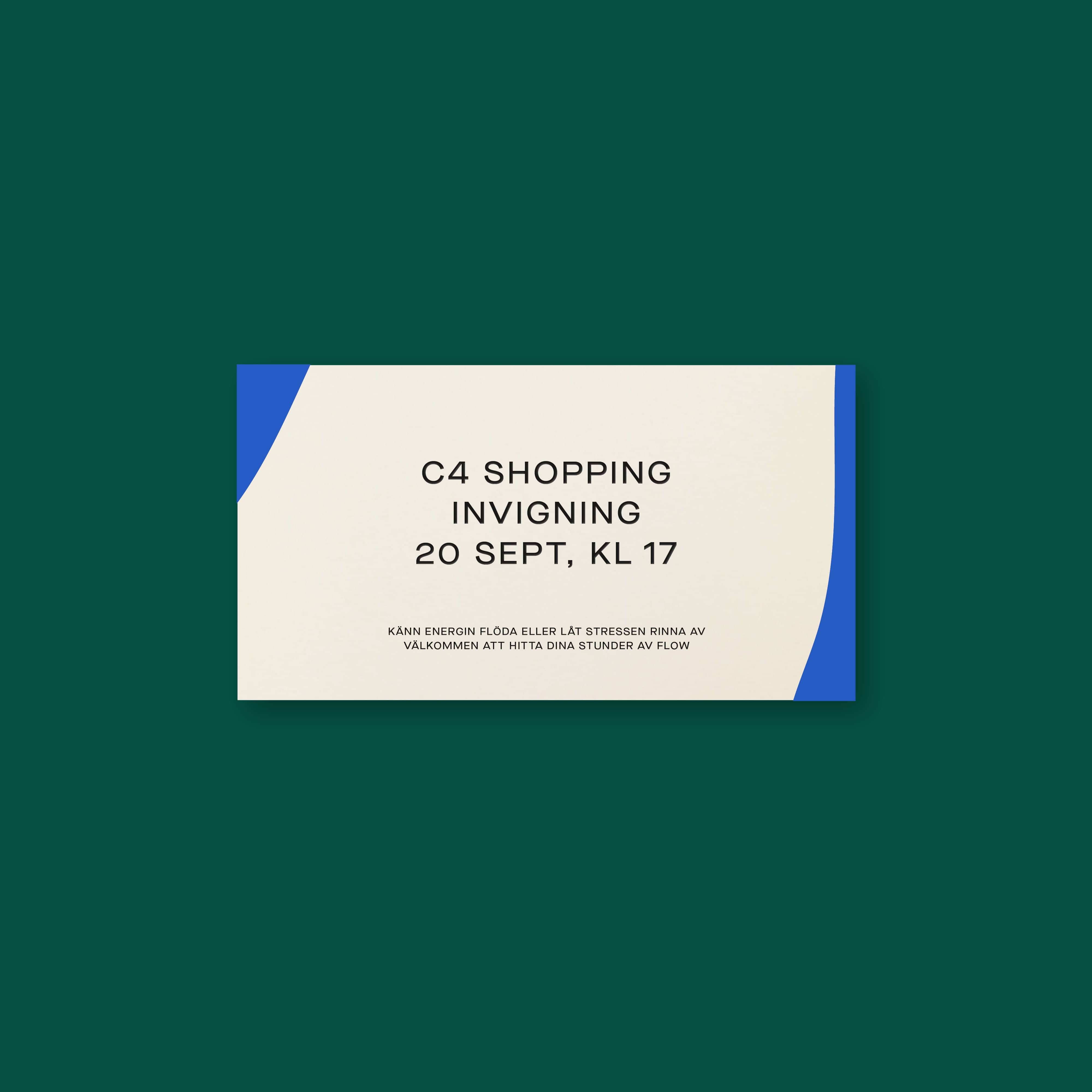 Visual Identity for C4 Shopping Center
